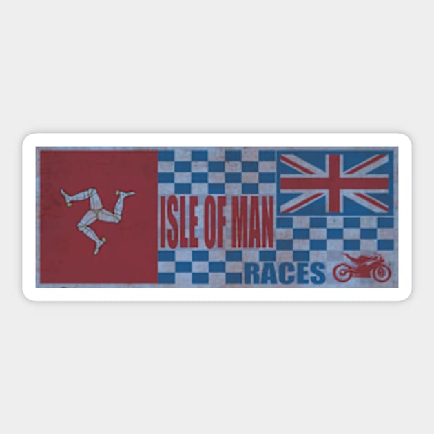 Isle of man Sticker by FBdesign